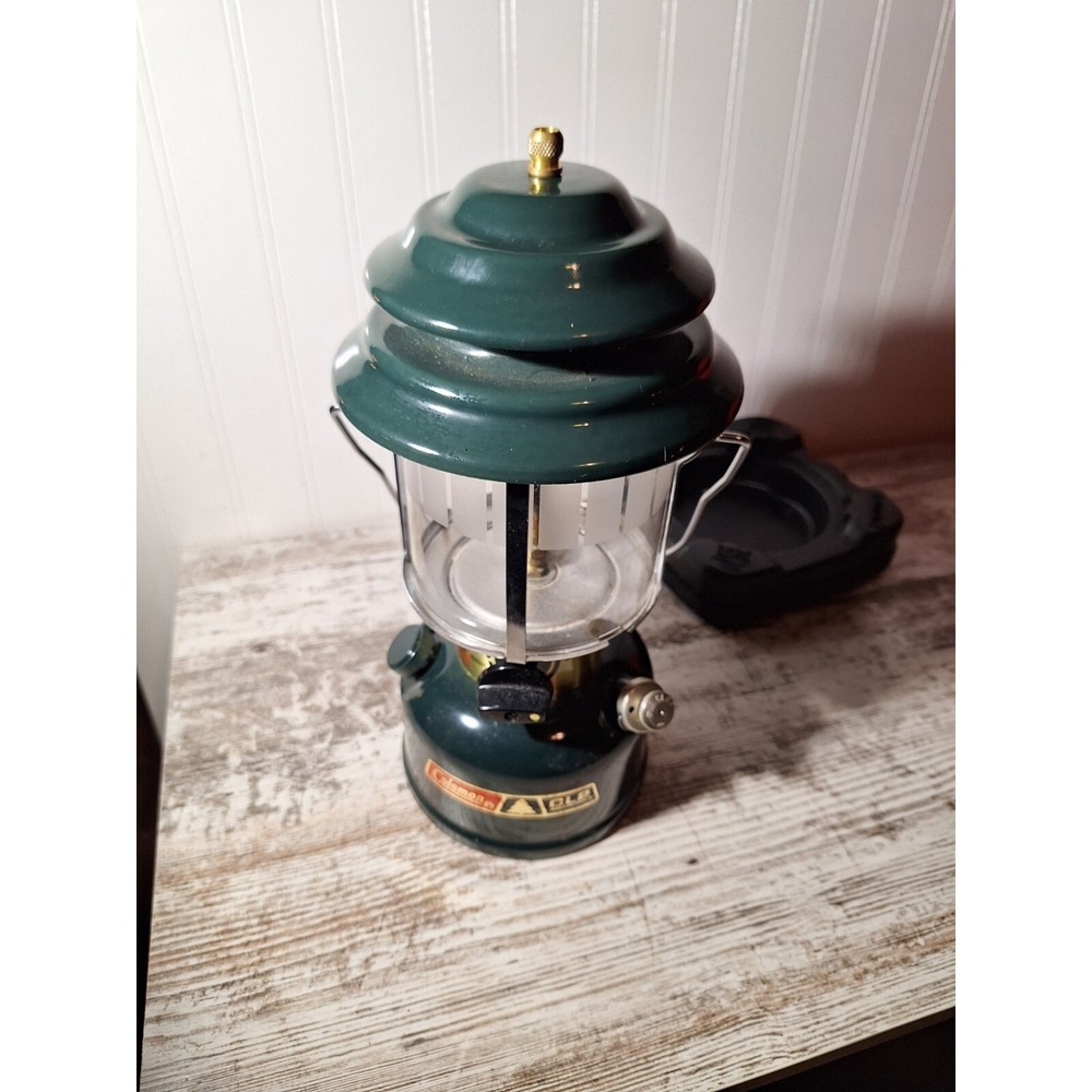 Coleman Lantern 288 with Hard Shell Red/Black With Hard Shell Carry Case CL2 Adj